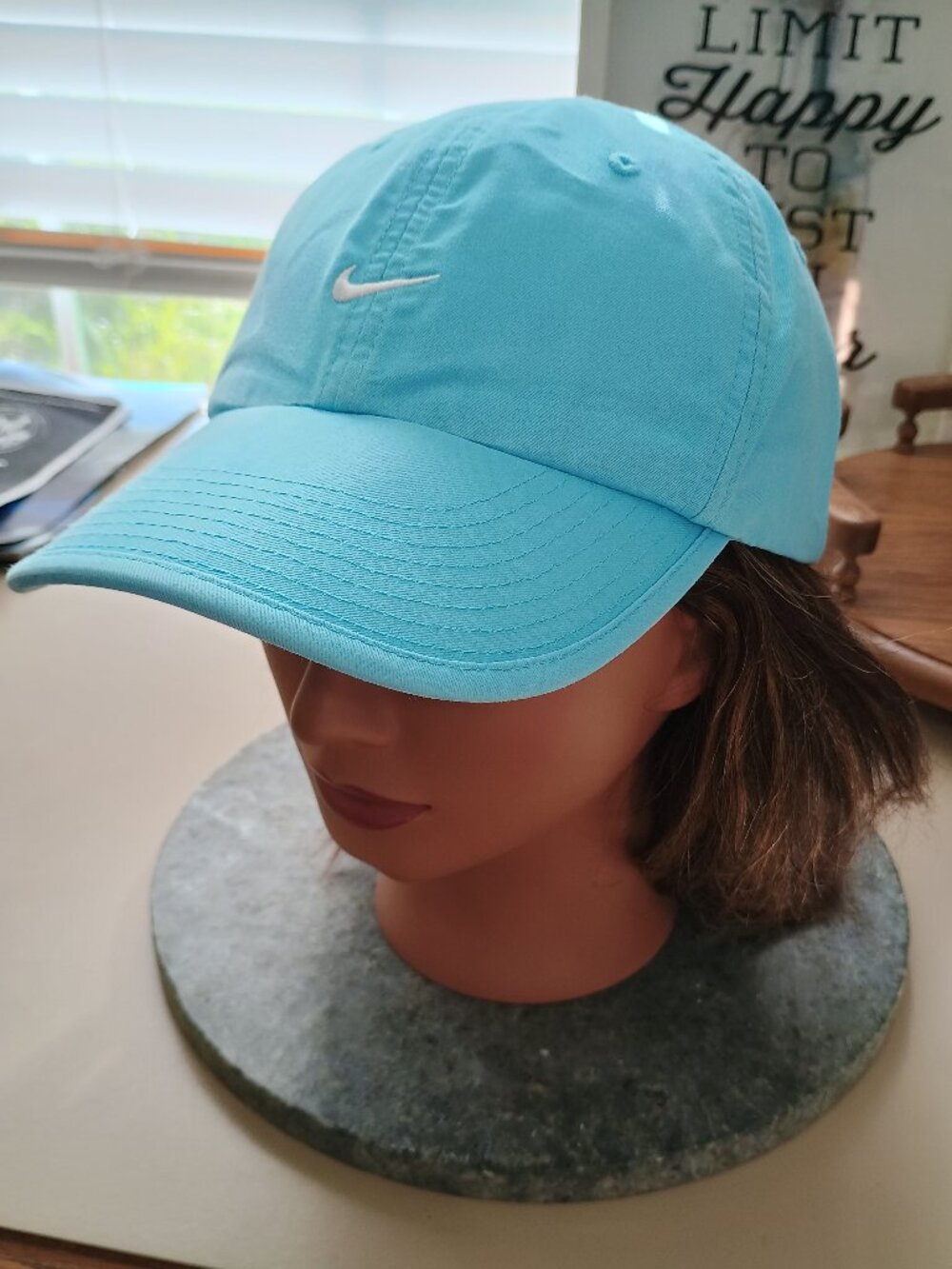 Vintage Nike Ball Cap Sky Blue